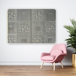 Stone Design 3D Wallpaper Sticker Panels for Ceiling Living Room Bedroom