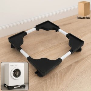 Adjustable Washing Machine & Refrigerator Stand (67×67 cm ,1 Pc)