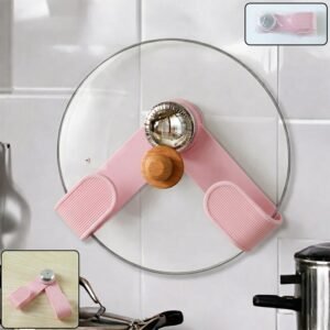 Adjustable Anti-Slip Pot Lid Holder Clip (1 Pc)