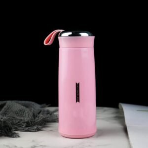 Water Bottle 400 ML Leak Proof Glass Bottle for Daily Water Intake  1 Pc