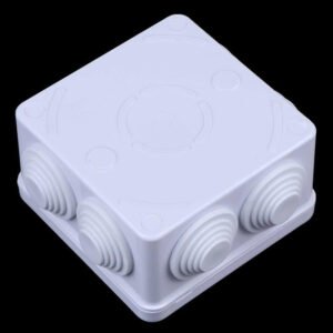 Square Fancy Box for CCTV Used for Storing Cameras Protecting Them from Contact Damage