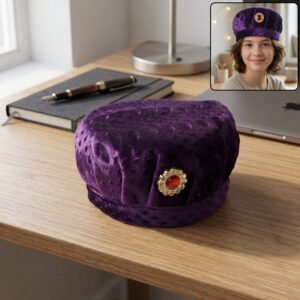 Premium Traditional Style Soft Velvet Cap (1 Pc)