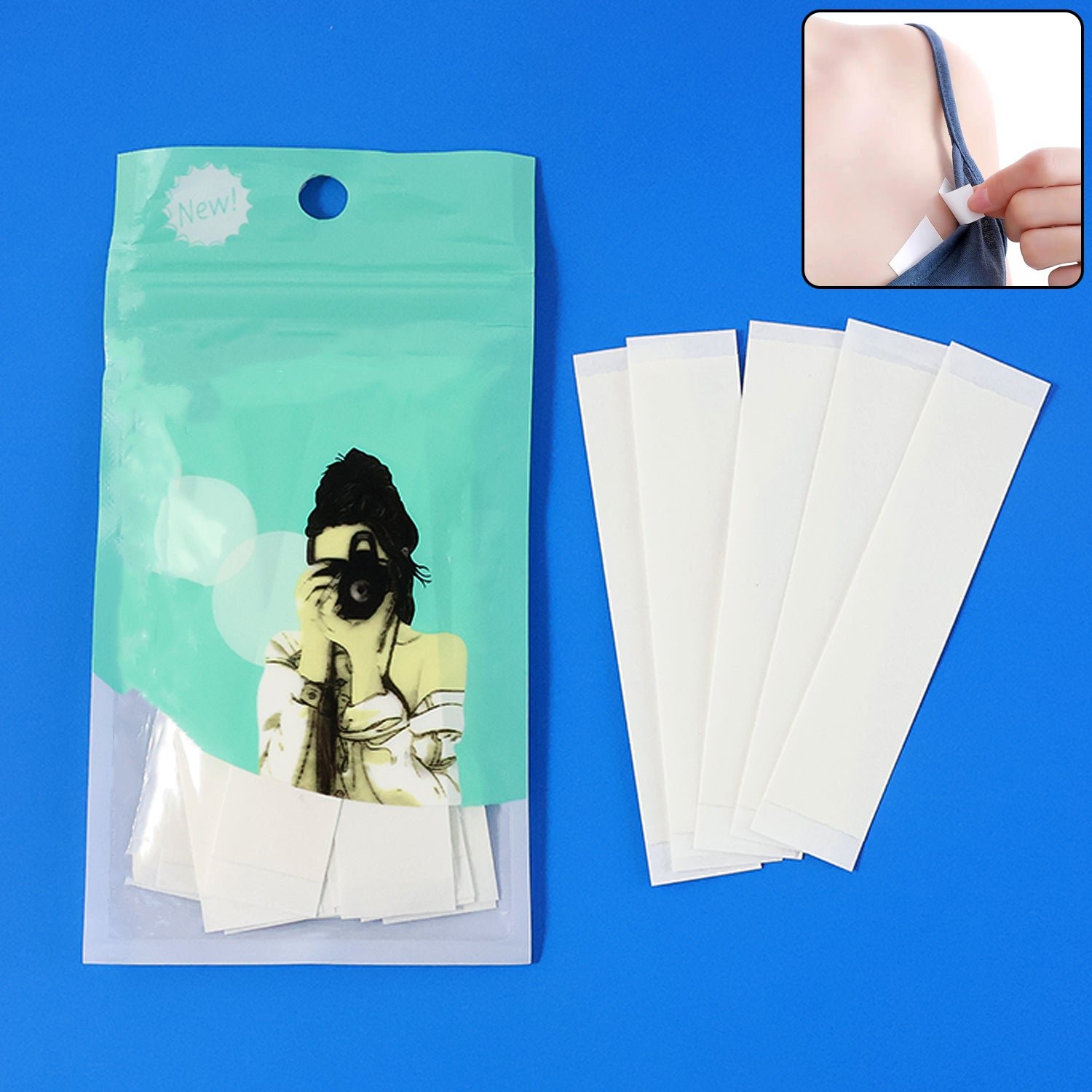 Waterproof Lingerie Fashion Tape (36 Pcs Set, 8.5 cm)