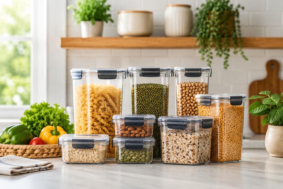 how to choose the best airtight containers for your kitchen